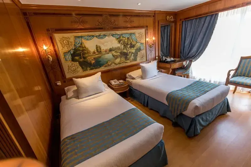 Sonesta St. George Cabin Jacuzzi 2026 — Steam & Massage Every Bathroom | Only Ship on the Nile | $1,549